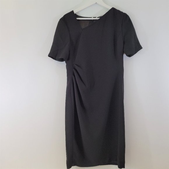 Tahari Marianna dress with asymmetric neckline - Picture 1 of 6